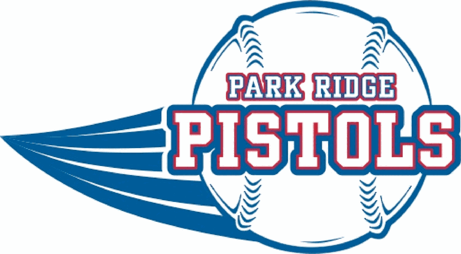 Park Ridge Pistols softball logo